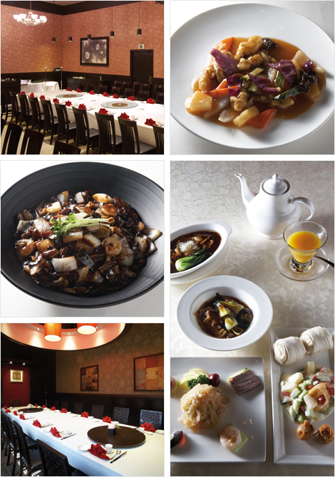 베이징의 요리 및 내부사진