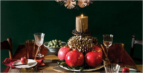 Christmas Table, 아주 특별한 크리스마스 파티 테이블