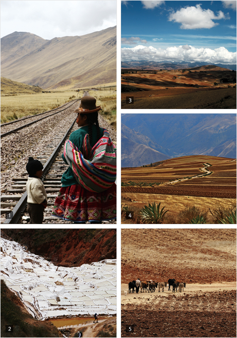 잉카 쿠스코의 풍경